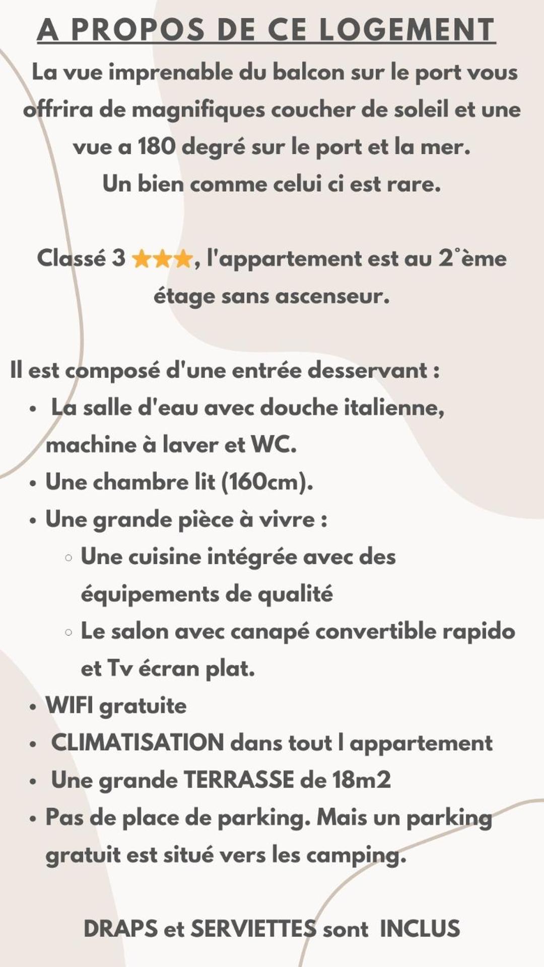 לה גרנד מוט Classe 3 Etoiles - Magnifique Vue Sur Le Port - Wifi Et Clim מראה חיצוני תמונה